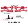 Heavy Duty Metal Upgrades Rear Lower Arms Parts Protections Accessory for 1/10 Remote Control Model Car