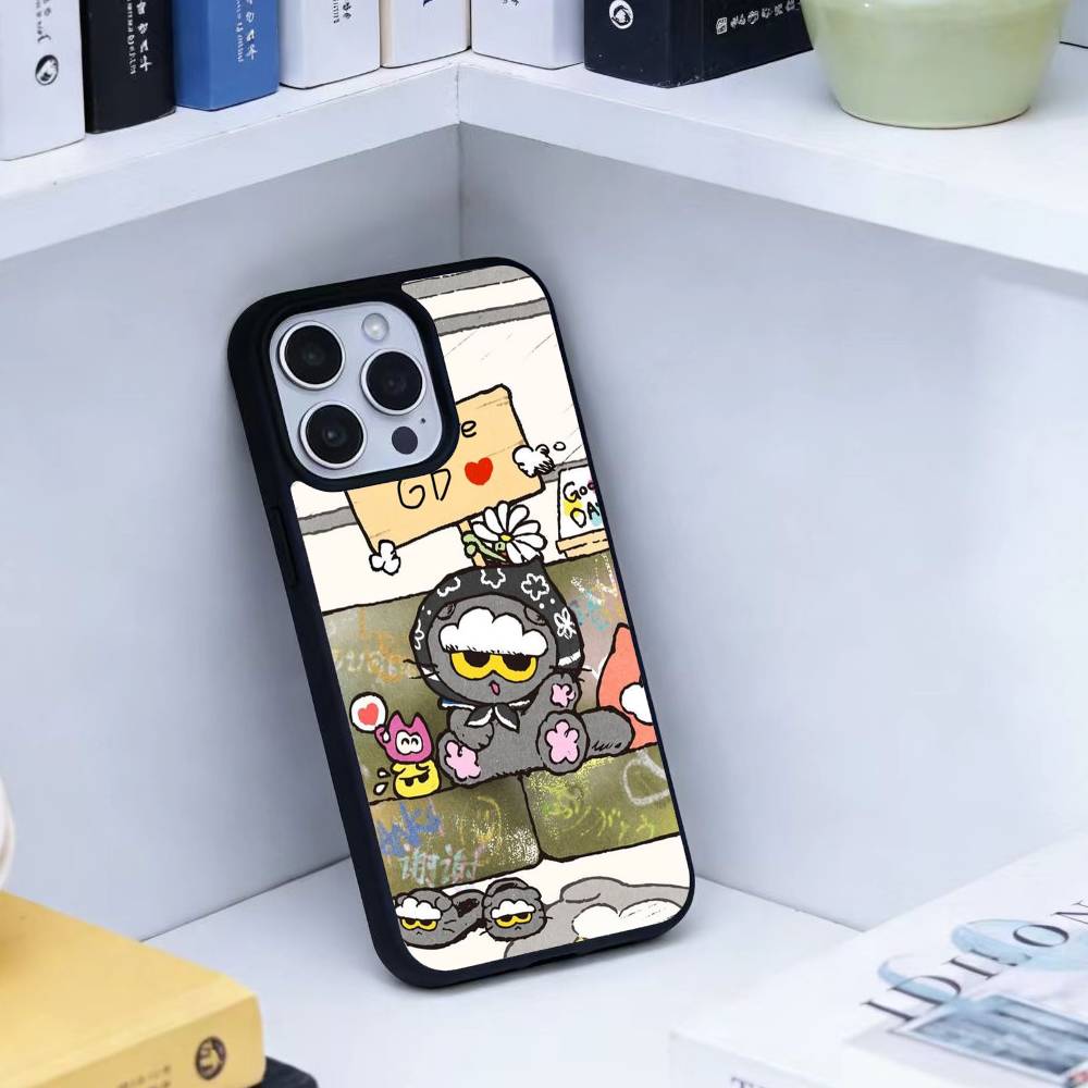 Cute GD trendy Cartoon ZO Friends Phone Case For iPhone 14,16,15,13,17,12,Plus,Pro,Max Magnetic For Magsafe Frosted Cover iPhone15PROMAX