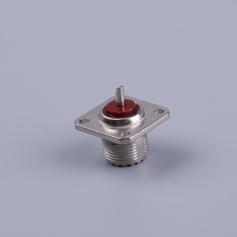 Uhf Female So239 Panel Chassis Mount Flange Deck Mount Solder Cup Rf Connector