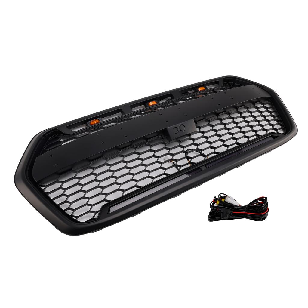 Front Bumper Grill Grille Fit Ford Transit 150 250 350 2020-2025 Raptor Style