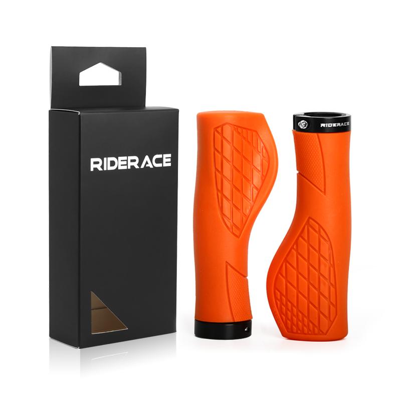 Bicycle Grips Soft Rubber For MTB Mountain Bike Handlebar Cover Shockproof Anti-Slip Ergonomic Lock On Cycling Handle Bar Grips