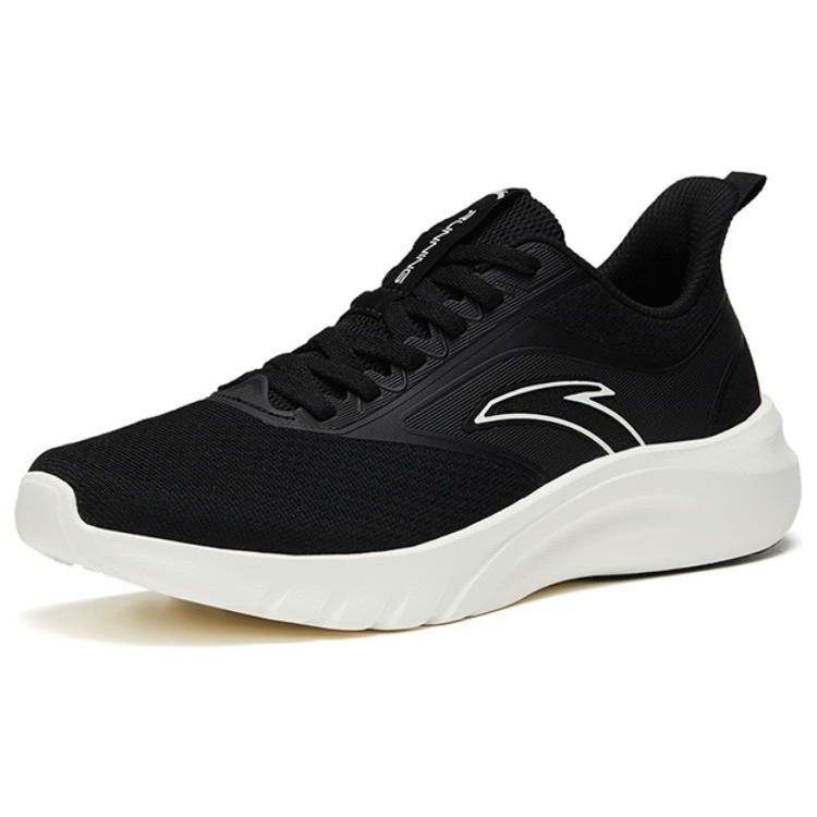 Anta Running Series Non-Slip Wear-Resistant Low-Top Running Shoes Men Sneakers Black 112325575-1