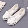Whit Women's Canvas Shoes Flat Summer Ladies Footwear Daily Routine Original Light Aesthetic 2025 New Arrival Cheap Y2k Fashion
