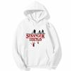 Stranger Things Print Pullover Hoodie Fleece Jacket Sweatshirt Unisex Loose Warm Hooded Top