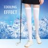 1 pár dámských návleků na nohy Ledové ponožky Sun Guard Cool Golfové punčochy