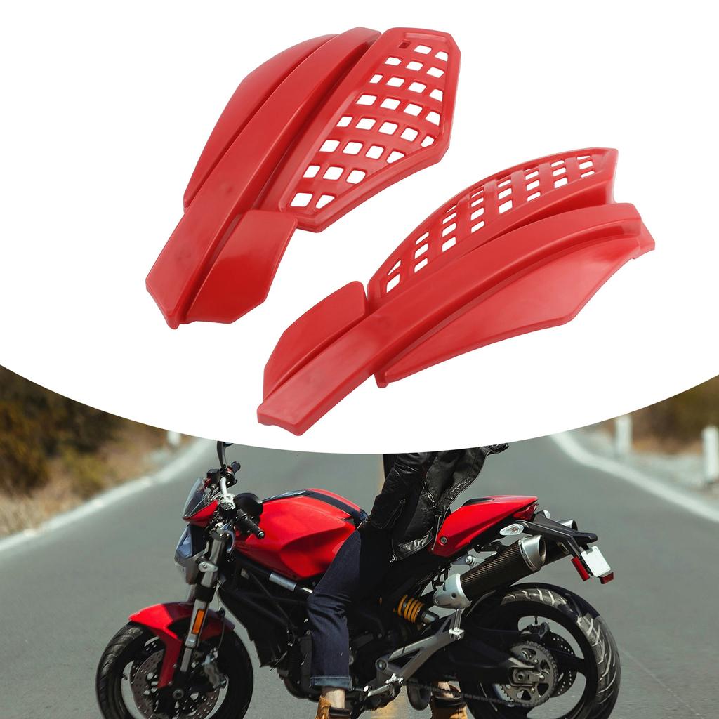 Hand Protection set Plastic Hand Protectors 22mm 7/8" Handlebar Universal Handlebar Shield Suitable for Motorcycles