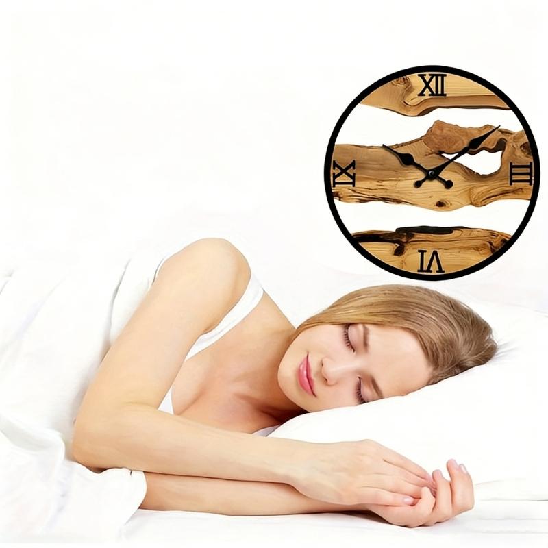 Silents None-Ticking Clocks Decorative Clock Battery Operated Wall Clock for Living Room Kitchen Home Office Decors