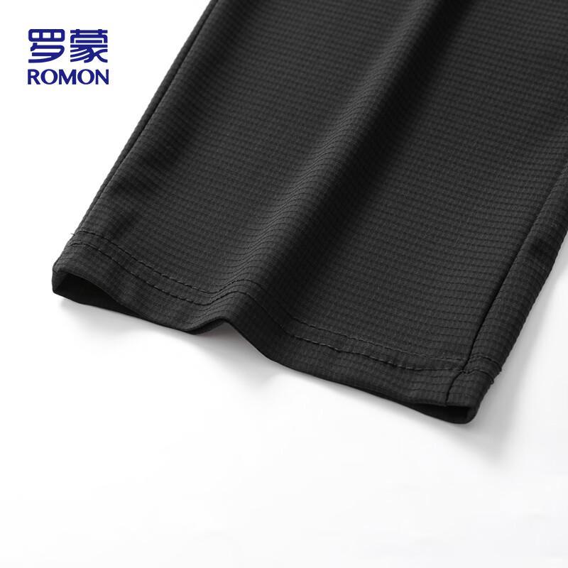 ROMON Men's Ice Silk Quick-Dry Straight Leg Casual Pants