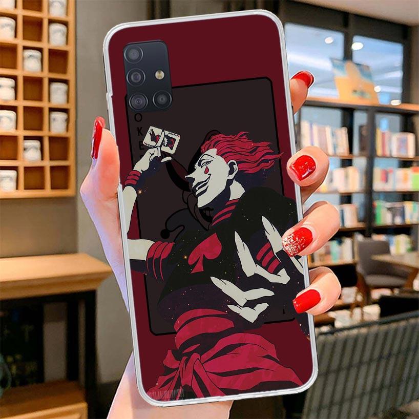 Hunter X Hisoka Cover Phone Case For Samsung Galaxy A12 A22 A32 A52 A72 A02S Phone Case Note 20 Ultra 10 S10 Plus A51 A71 A50S A