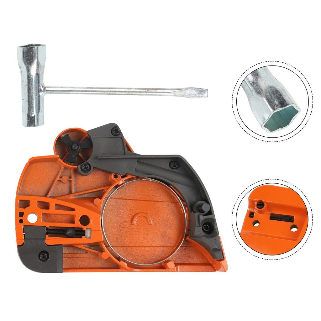 Chainsaw Replacement Clutch Brake Cover Chainsaw Maintenance Direct OEM Replacement Includes Nuts And Wrench For 235 Chainsaw