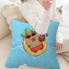Cute Capybara Cushion Cover Pillowcase Upholstery Sofa Throw Pillow Home Decor Pillowcas