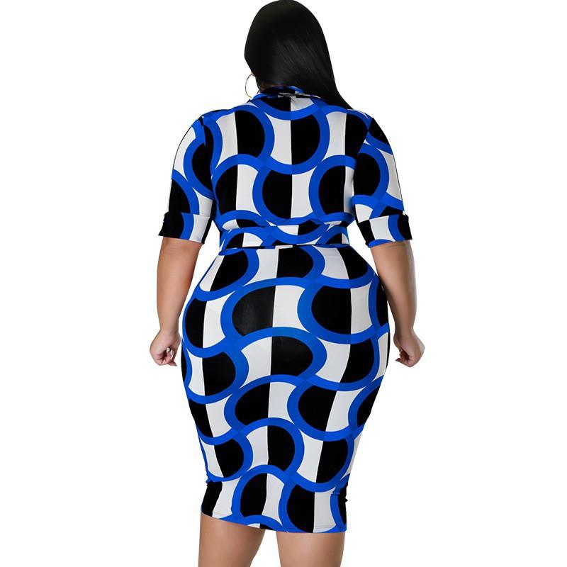 MY990 Womens Plus Size Dress Slim Fit Bodycon Midi With V-Neck Strap Milk Silk Fabric Office Chic Casual Wear 2025 Blue Orange Red Black Grey