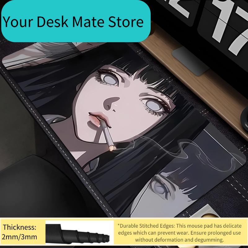 90x40cm Mouse Pad Naruto Hyuuga Hinata Gaming Accessories Notbook Computer Speed Mini Pc Gamer Keyboard Pad Desk Mat HD Mousepad