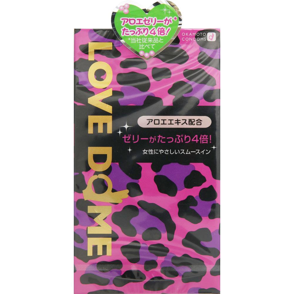 okamoto Love Dome Panther 12 Pcs. Pack of 1 Standard Type Female-friendly Smooth-in Pack of 1