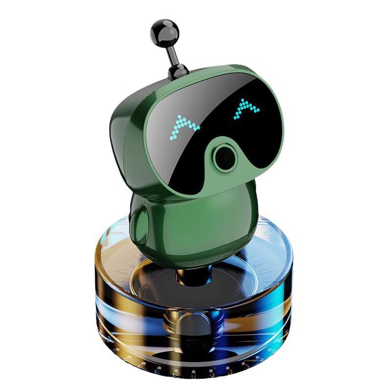 Creative Car Aroma Diffuser: Long-Lasting Fragrance Robot Ornament for Air Vent Decoration