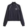 TAOP&ZA Women's Letter Print Velvet Sweatshirt Set - Early Spring Collection