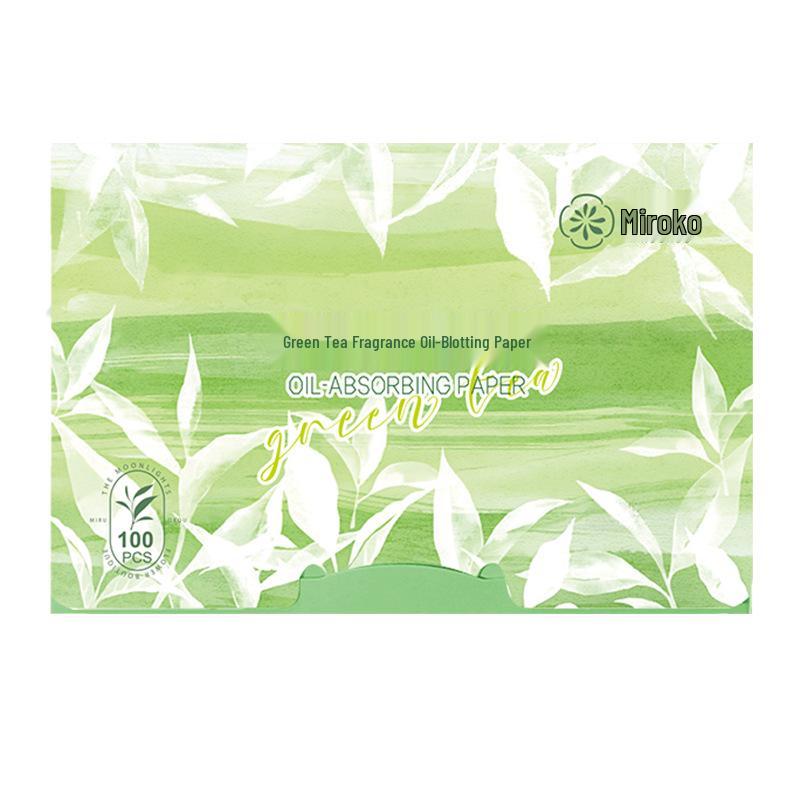 

Портативные матирующие салфетки для лица Miruokou без отдушки - 100 штук