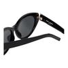 Saint Laurent Full Frame Design Acetate Nylon Cat Eye Sunglasses Women sunglasses Black 822274Y9956