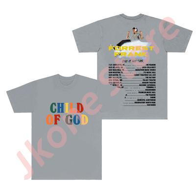 Forrest Frank Child of God Tour Merch TShirts New Logo Tee Summer Women Unisex Fashion Casual Short Sleeve