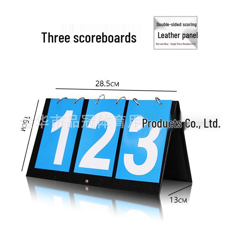 Multi-Sport Flipping Scoreboard: Two, Three & Four-Digit Options for Football, Basketball & Table Tennis