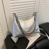 New bag simple shoulder armpit bag chain messenger bag women's commuter large-capacity tote bag