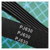 Motorcycle Drive Belt 248J PJ630 Rubber Conveyor Rib Belt for Treadmill Wood Lathe Transmission Belt V-Belt (1pcs PJ630,10 Ribbed)