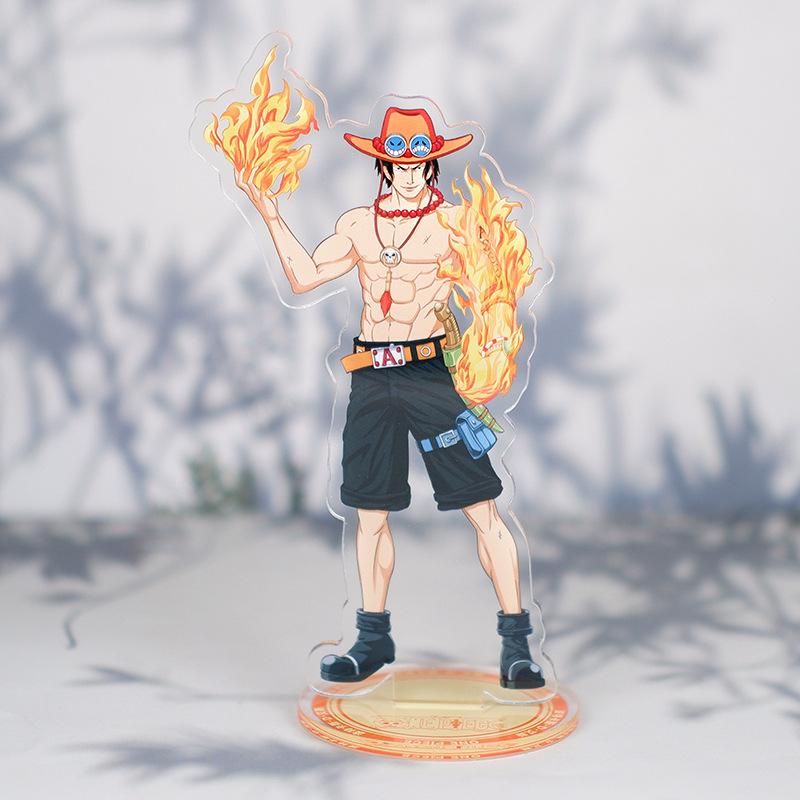 Anime One Piece Luffy Charlotte Linlin Edward Newgate Donquixote Doflamingo Kuzan Jinbe Acrylic Stand Figures Toys Decoration