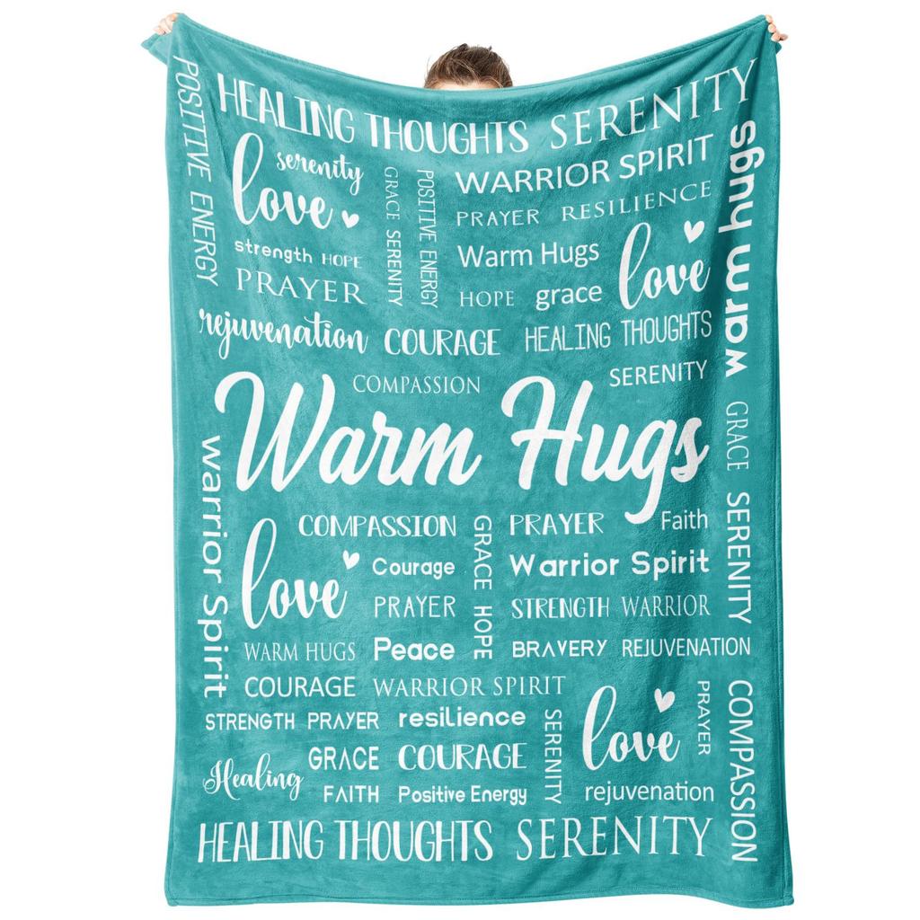 Multi-Color Pattern Blanket Flannel Soft Comfortable Home Blanket Warm Blanket Birthday Gift Family Friends