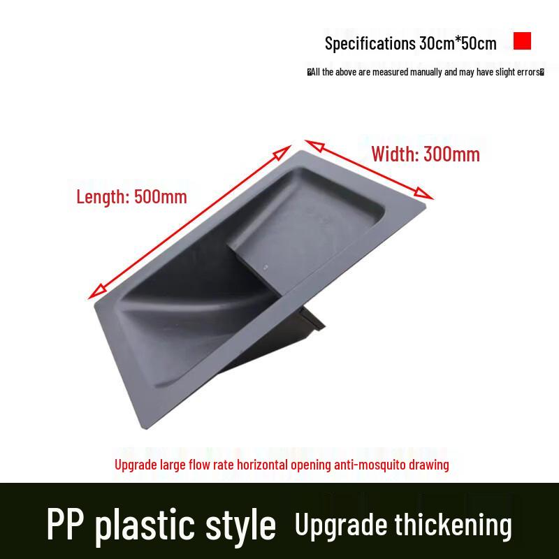 Xidian Kitchen PP Plastic Anti-Odor Floor Drain Grate