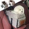 Reise Hundetasche Tragbar Haustier Katze Sitz Erhöhter Autositz für Hund Armlehne für Kleinen Hund Katze Wasserdicht Hundetransporttasche Sicherheitstasche für Reisen