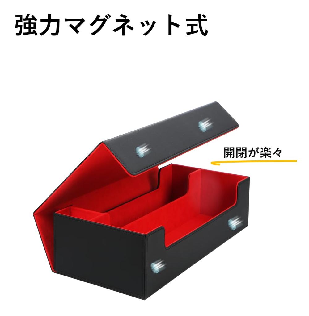 Deck Case Trading Card Case Card Case Prema Dame Can Storage Case Top Loader Storage [Can Be Used for Yu-Gi-Oh Pokeka MTG and Various Card Games]