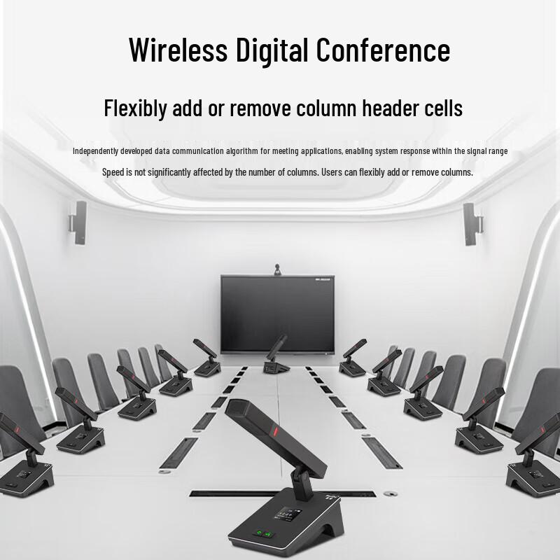 Huidu QH-550 Wireless Conference Microphone System (CN Version)