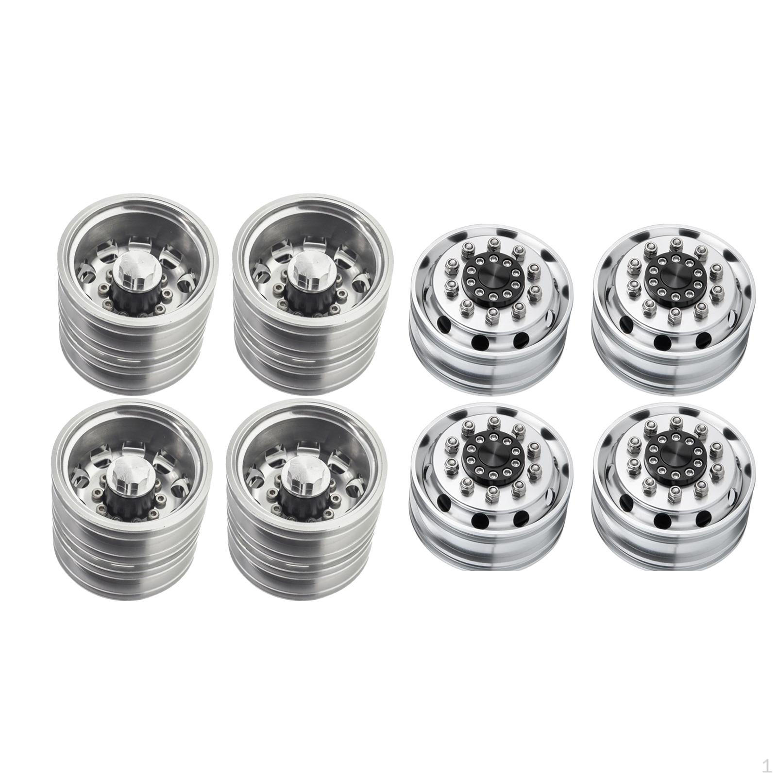 

8x ступиця обода колеса, 10 спиць / 14 аксесуарів для модифікації автомобіля RC