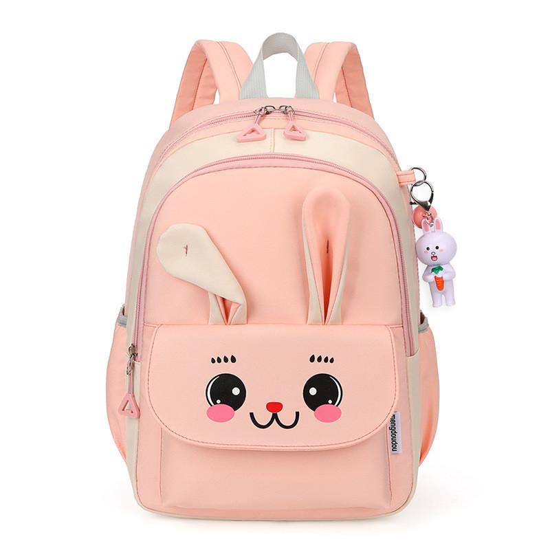 

Fun And Durable Childrens Backpack With Bunny Ears For School And Play розовый
