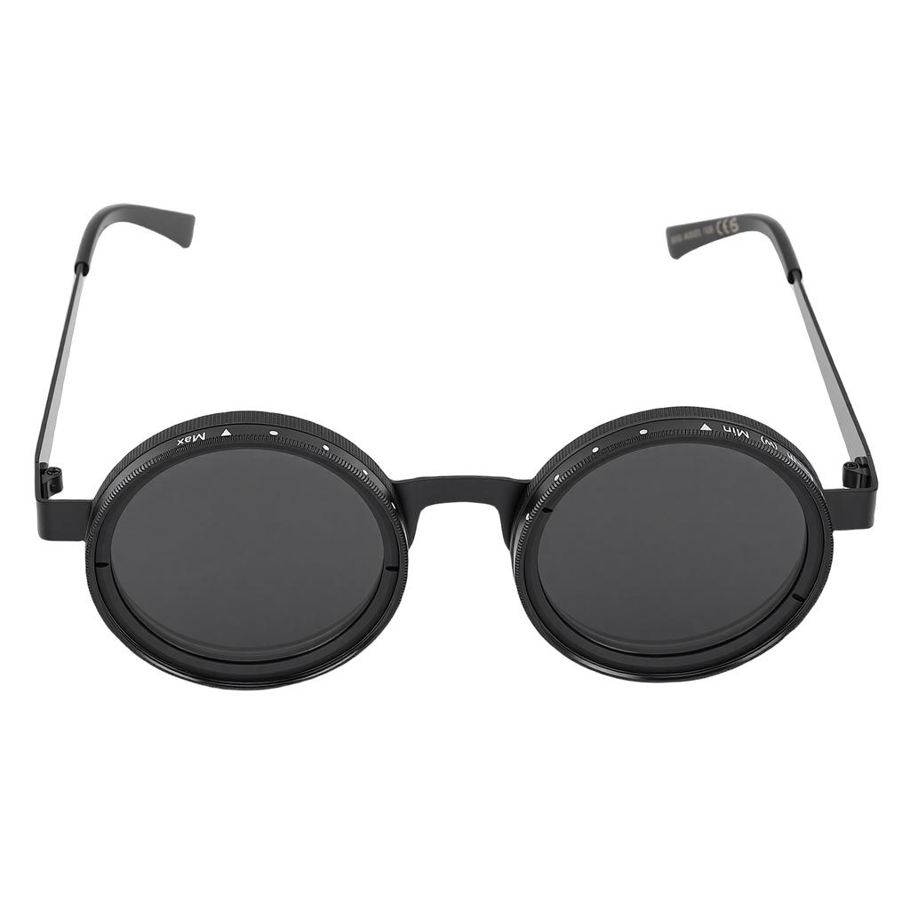 Adjustable Tint Sunglasses 49MM Lens ND Filter Circle Polarized Sunglasses for Travel Outdoor Activities