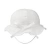 [MIKIHOUSE HOT BISCUITS] Tulip Hat, Hat for Boys and Girls, Baby, Children's Clothing, White, SS (44-48cm) 72-9108-687