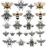 Drip Oil Bee Honey Pot Pendant Keychain Accessory