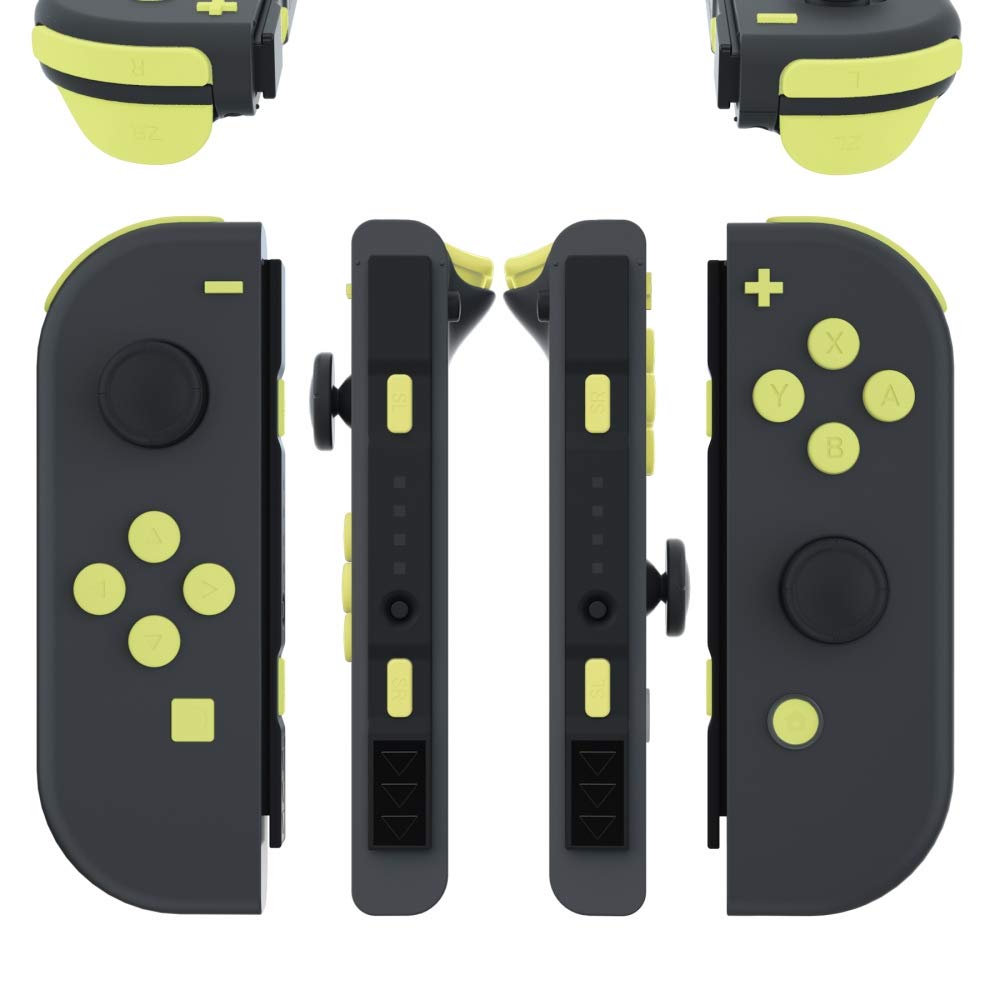 eXtremeRate Switch Compatible ABXY Directional Key SR SL L R ZR ZL Button Trigger Full Switch Compatible Replacement Full Set Button Repair Tools and