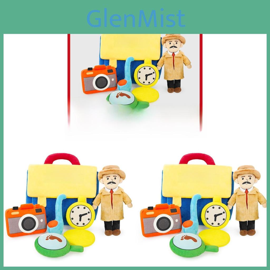 Detective Plush Toy Family Role Play Doll For Kids And Adults