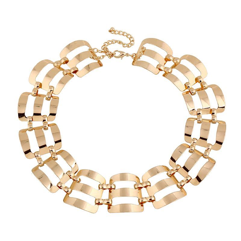 Minimalist Metal And Versatile Geometric Necklace For Cosplay And Collectors