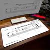 XXL Gaming Mats Black Whtie Line Mousepad Anime Mouse Pad Gamer Keyboard Rugs Desk PC Gaming Computer Table Desk Mat