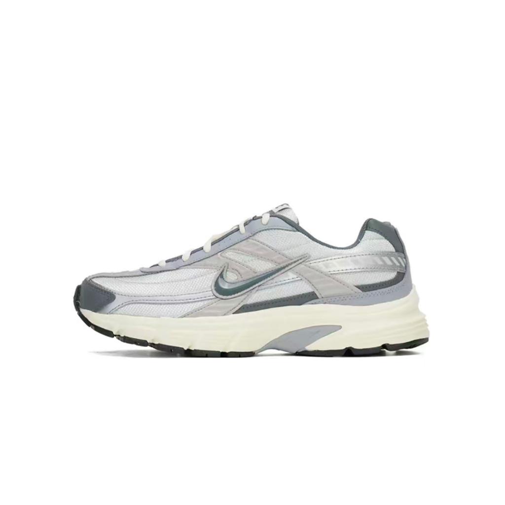 Nike Initiator Low top Running Shoes Men's Gray White Black IO7609-101(Team413-)