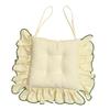 Chair Cushion with Ties Soft Cotton Padding Ergonomic Seat Cushion Dining Chair Pad for Living Room Office Home Decor
