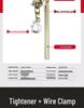 Doppelhaken Manuelle Ratsche Seilspanner 1-4T