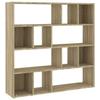 VidaXL Bookcase-Room Divider Sonoma Oak 105x24x102 Cm 823248