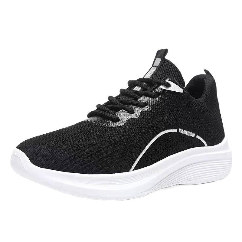 Summer new running shoes sports shoes soft sole high elastic mesh casual casual light running shoes