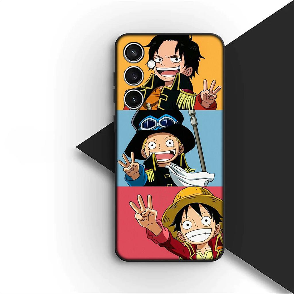 Cover for Motorola Moto G86 G57 E14 E15 G14 G34 G67 G84 G24 A54 G15 Power E22 Phone Case One Luffy Pieces Sanji Roronoa Zoro