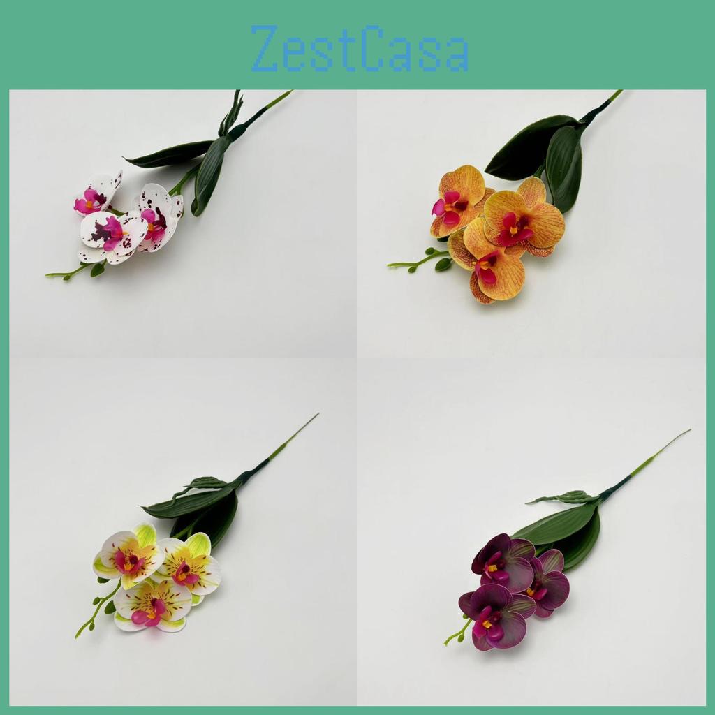 Phalaenopsis Artificial Realistic Flower Plant For Photography And Home Decor