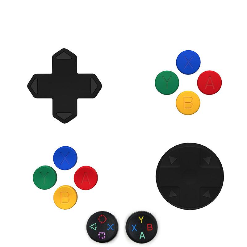 

Набор колпачков для D-pad для контроллера Switch 2 Joy-Con, колпачки для кнопок направления и A/B/X/Y для Switch2