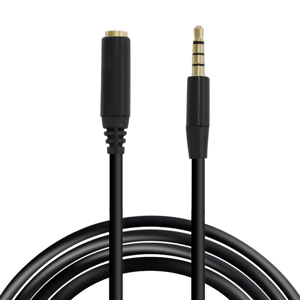 Przedłużacz audio do słuchawek 3,5 mm Jack Męski na Żeński Kabel AUX Przedłużacz Audio Stereo Przewód Zasilający Słuchawki Głośnik 2m/3m/5m